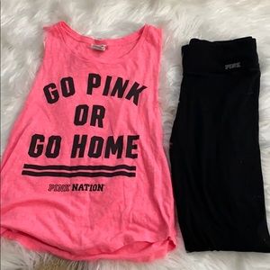 VS pink workout bundle